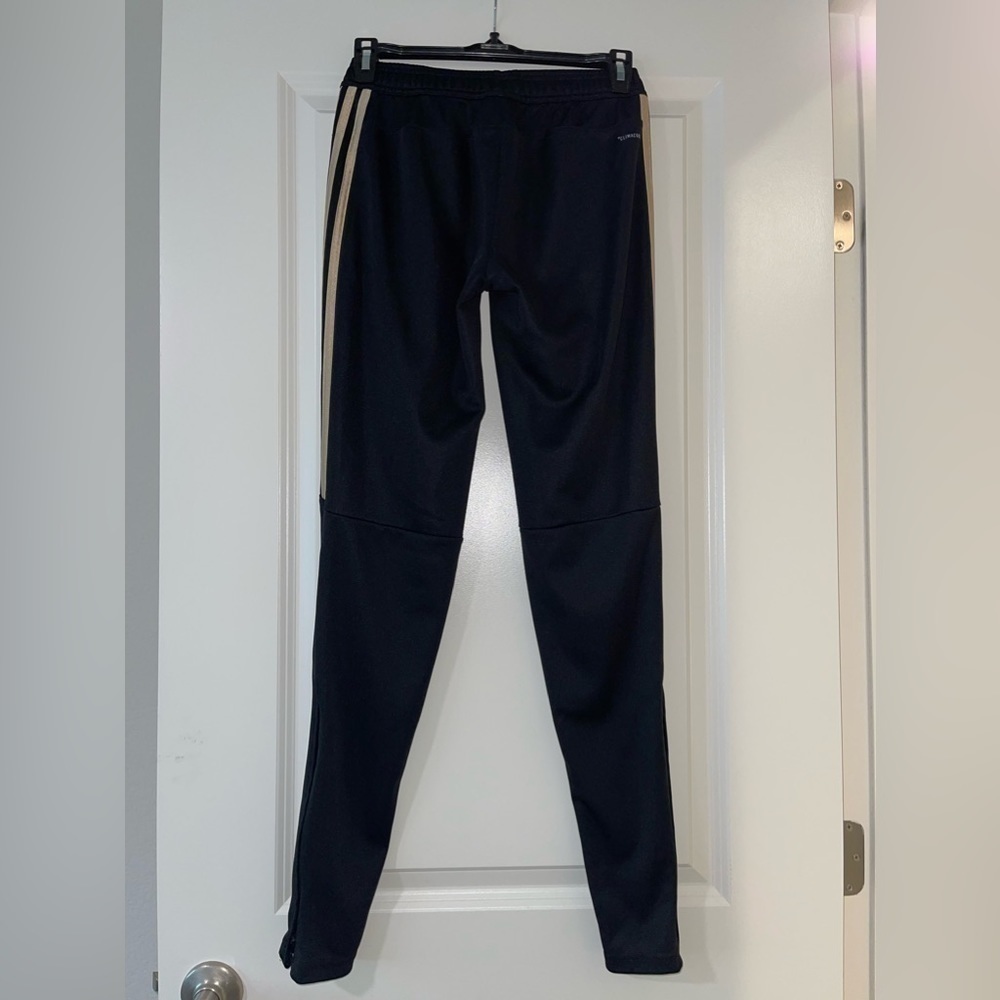 Adidas Black Trio Soccer Joggers - Picture 2 of 5